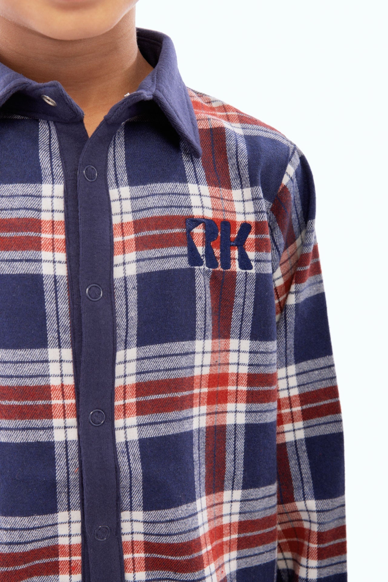 Miles Boys Plaid Shirt