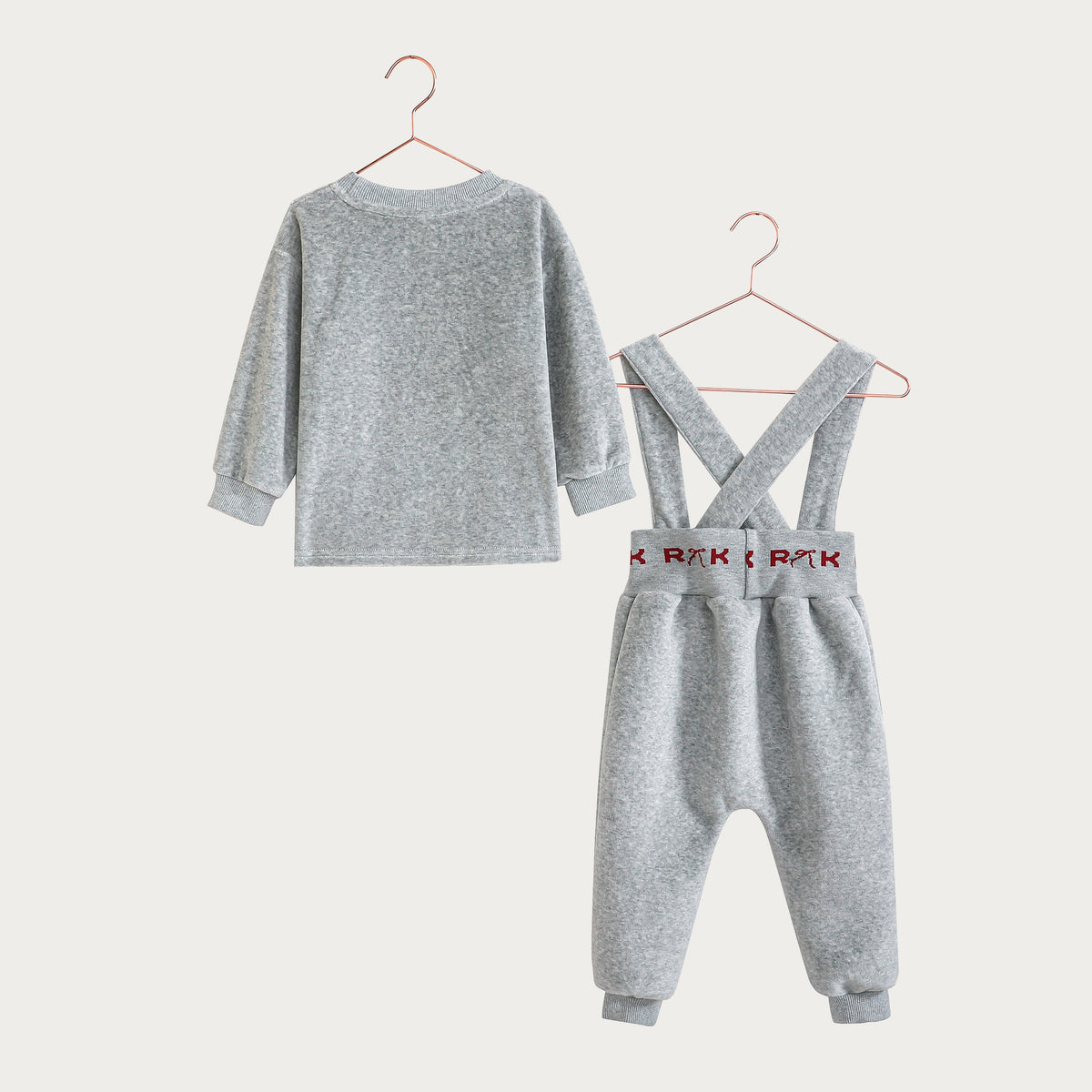 Reese Baby Girl Overalls Set