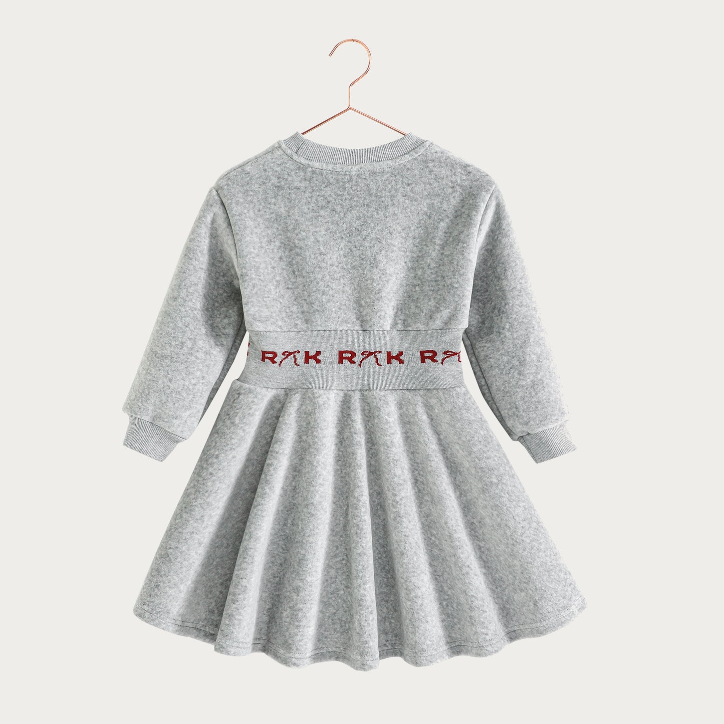 Reese Scuba Velour Dress