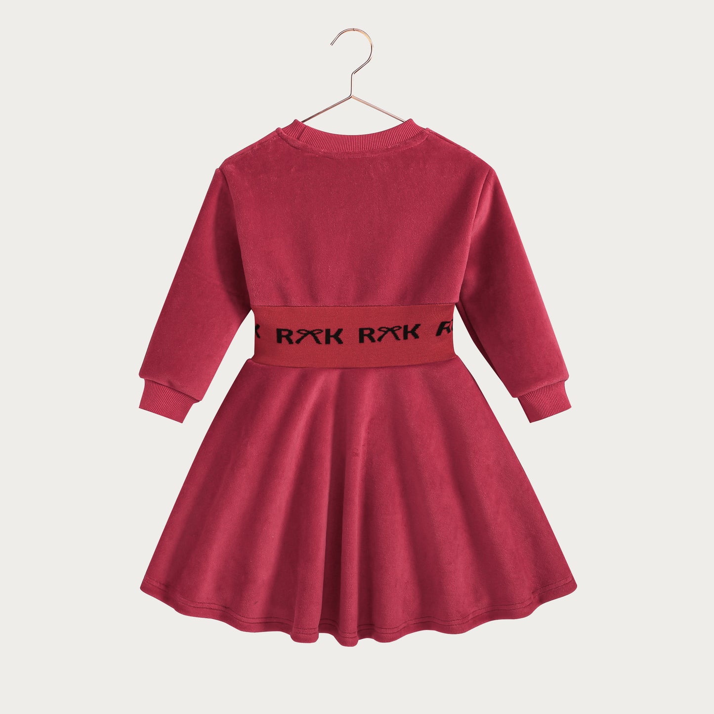 Reese Scuba Velour Dress