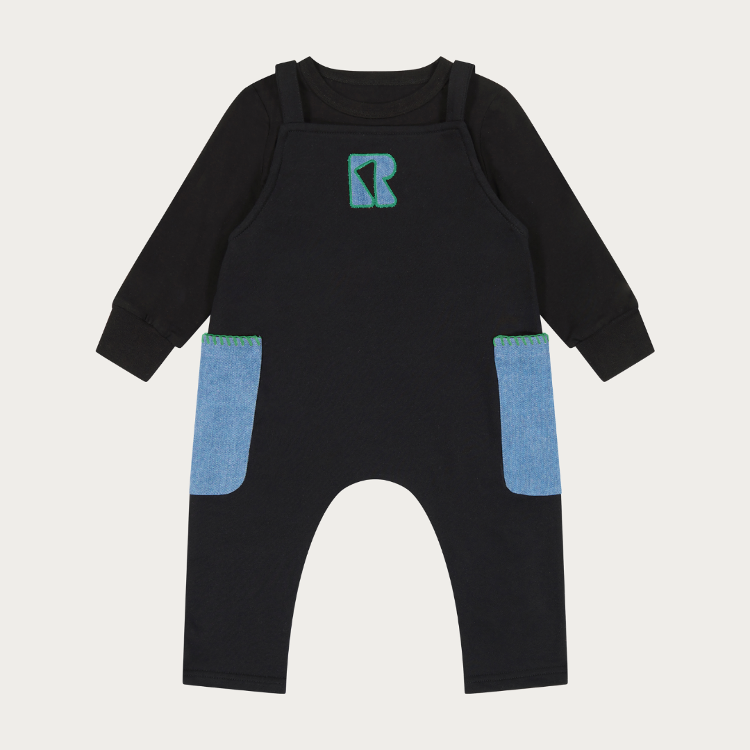 Remy Overalls & Tee Set