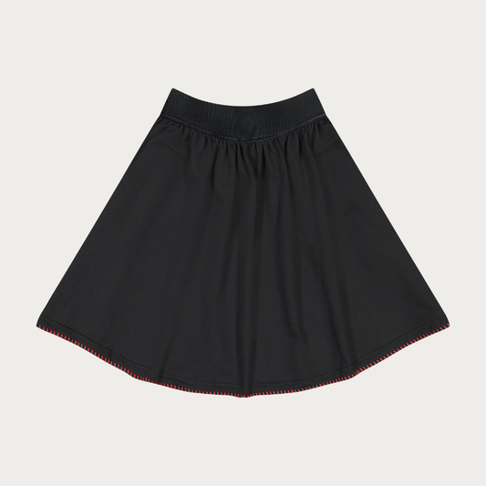 Remy Sweatshirt Skirt with Hem Stitching