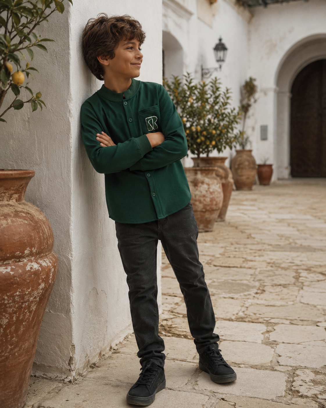 Rowan French Terry Boys Shirt