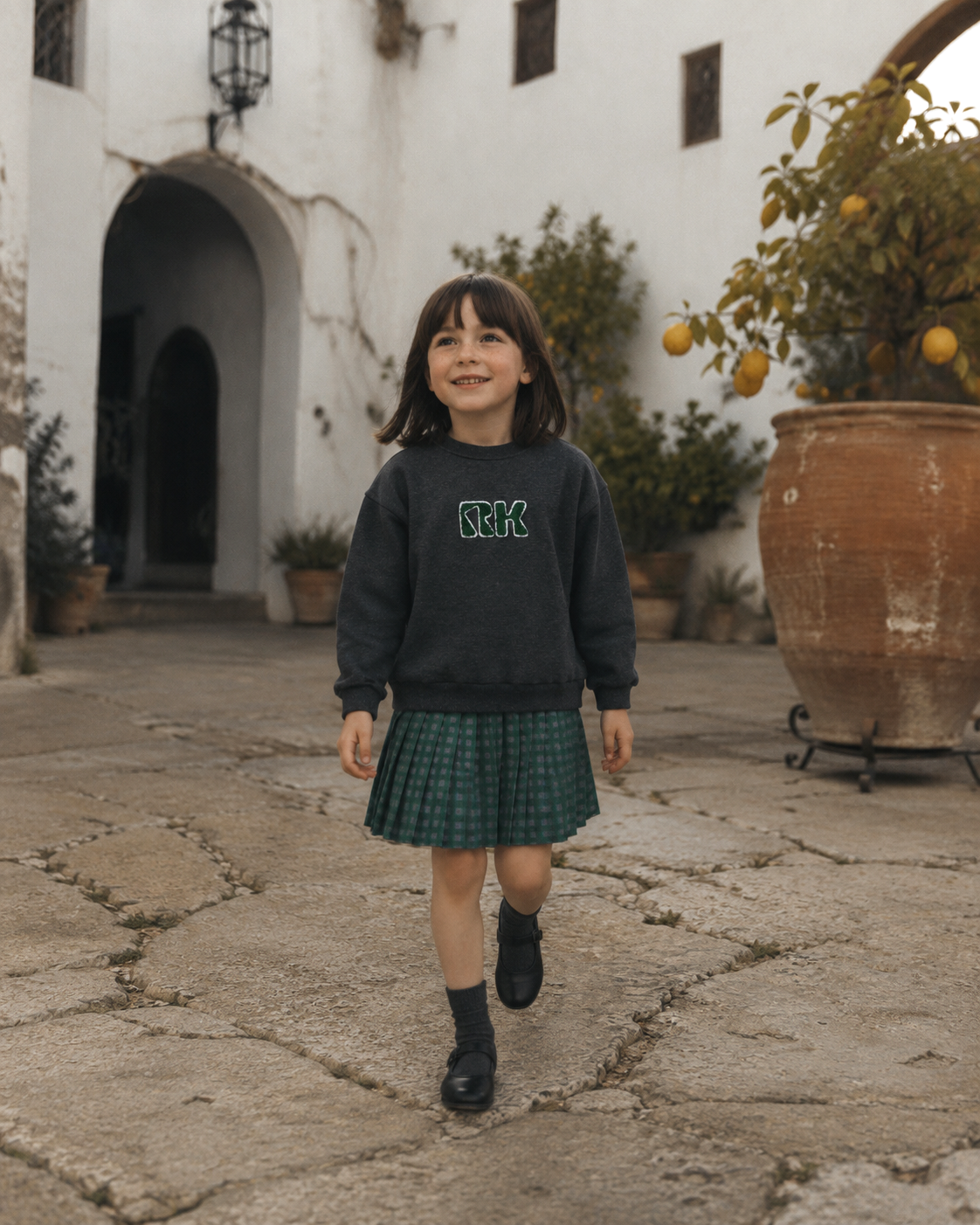 Rowan Sweat Pleated Dress
