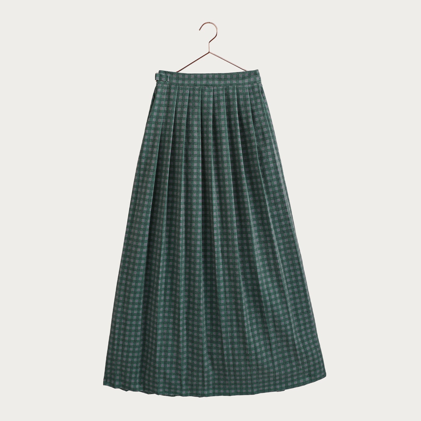 Rowan Gingham Maxi Skirt