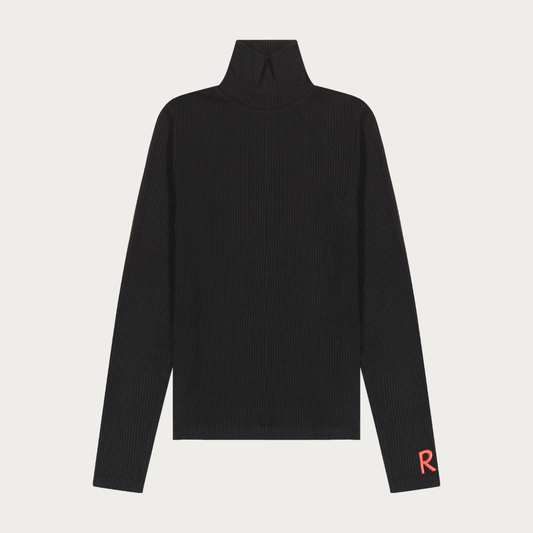 Ruby Cotton Ribbed Turtleneck