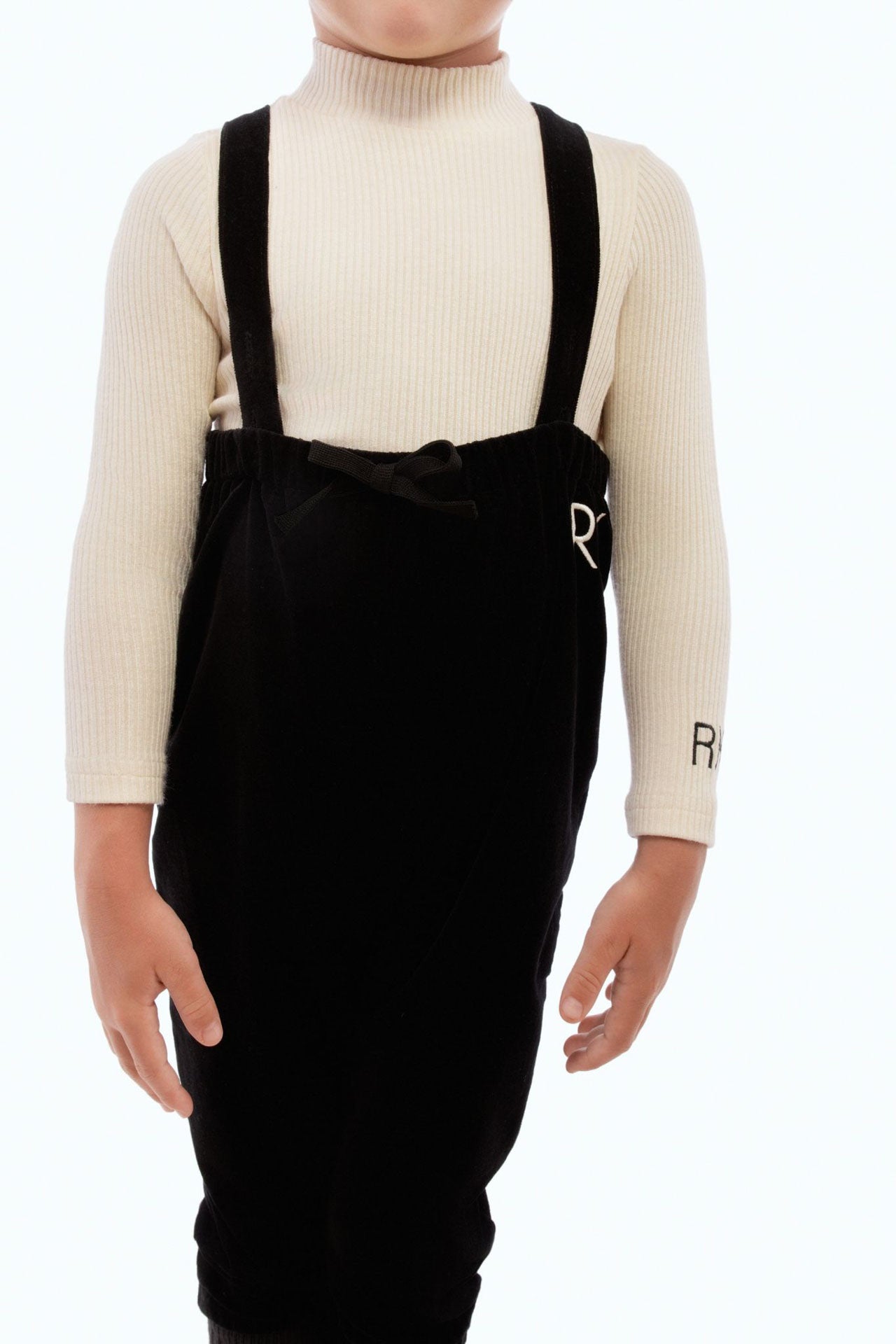 Vince Boys Velvet Overall Pants