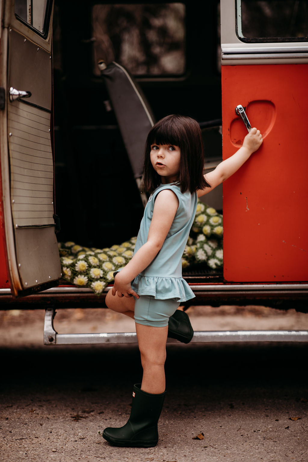 Ruffle Tank + Shorts Set