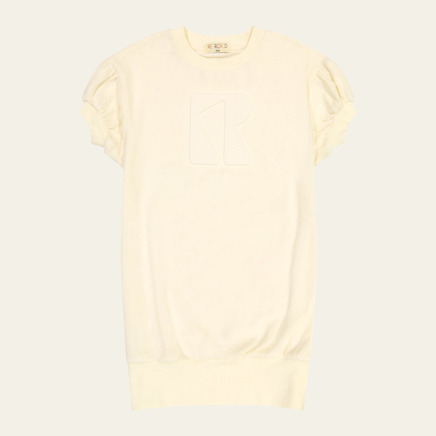 Terry Puff Sleeve Dress